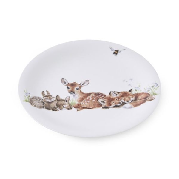 Forest Animals Dish Set - Plate and Bowl - Image 3