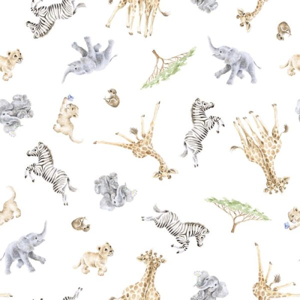 Savannah Animals Babygrow - 0-3 Months - Image 3
