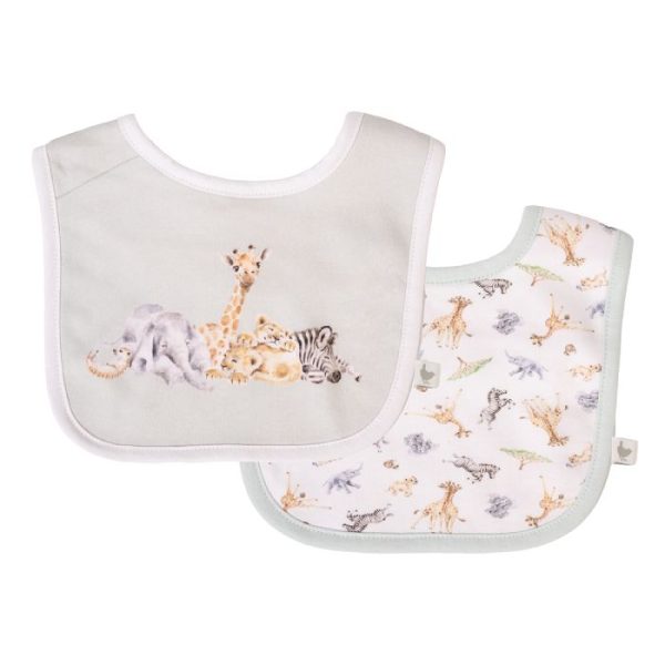 Savannah Animals Bib Set - Image 2