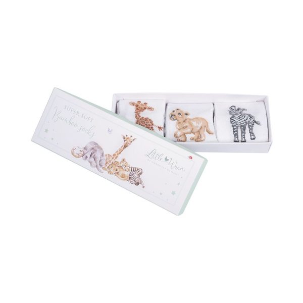 Savannah Animals Socks - 6-12 Months - Image 2