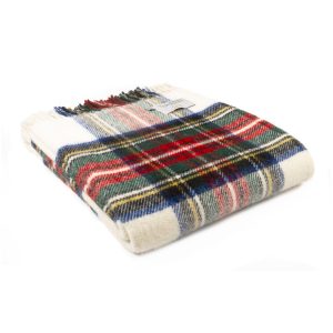 Pure Wool Tartan Throw