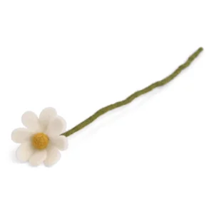 Felt White Anemone