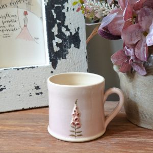 Pink Foxglove Mug