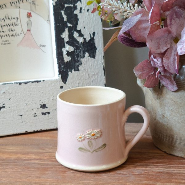 Pink Daisy Mug