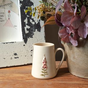 Cream Foxglove Jug
