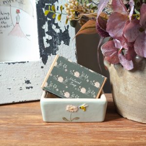 Eau de Nil Bumblebee Soap Dish
