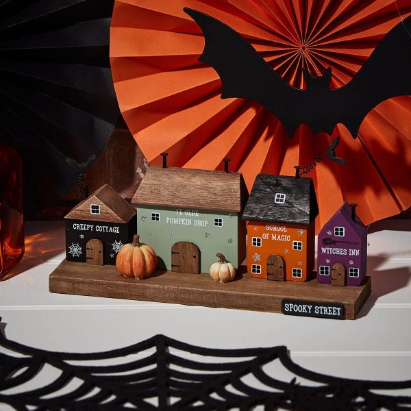Wooden Halloween Street