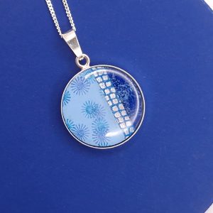 Summer Skies Circle Pendant