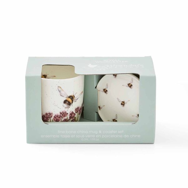 Bumble Bee Mug and Coaster - Image 2