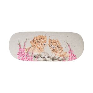 Highland Cow Glasses Case