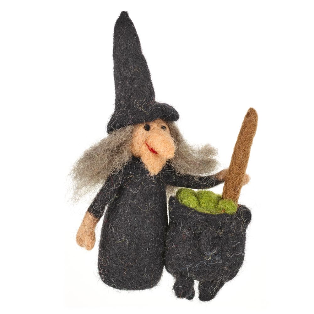 Hanging Felt Witch