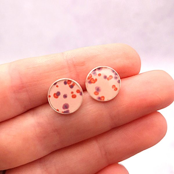 Pink Sky Stud Earrings - Image 2
