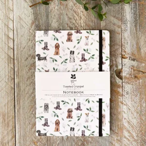 Muddy Paws Lined A5 Notebook