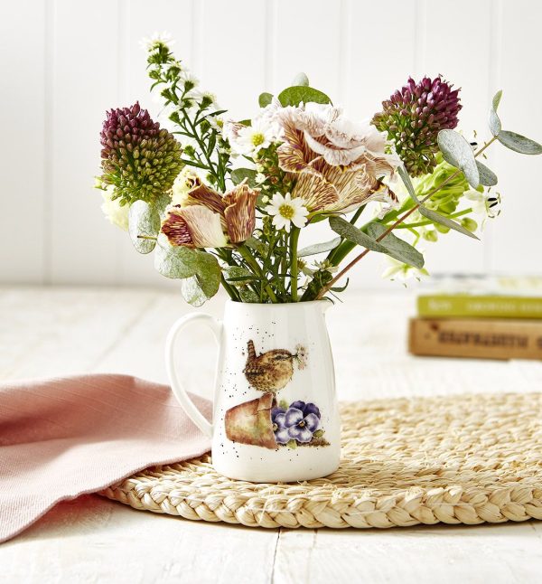 Wren Posy Jug