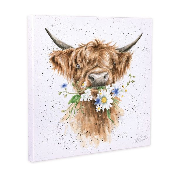 Highland Cow Canvas Print