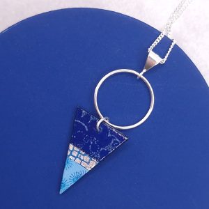 Summer Skies Triangle Pendant
