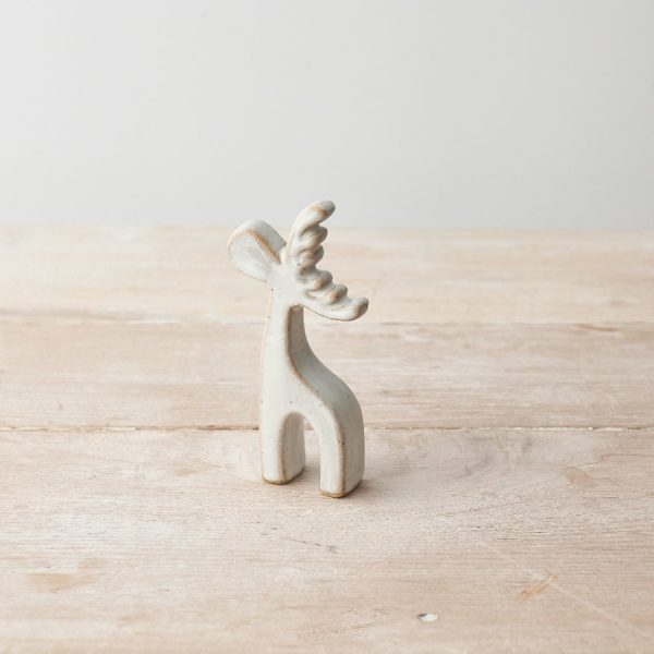 Ceramic Reindeer Ornament