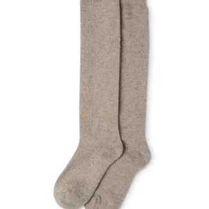 Cashmere Lounge Sock - Beige
