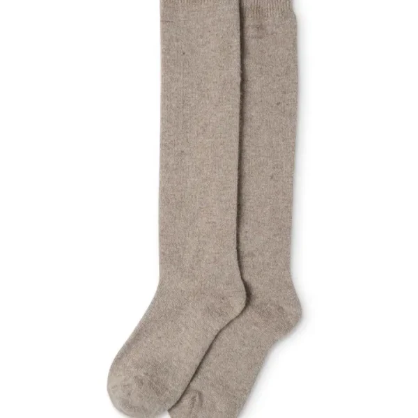 Cashmere Lounge Sock - Beige
