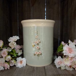 Eau de Nil Hollyhock Untensil Holder
