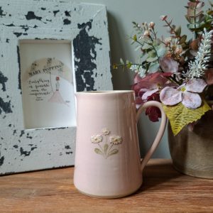 Pink Daisies Large Jug