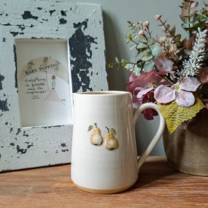 Cream Pear Large Jug