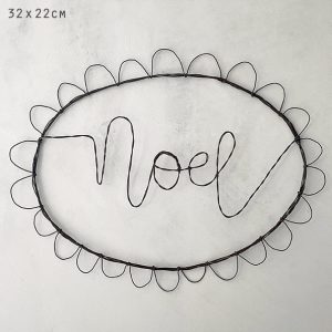 Wire Noel Sign