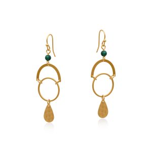 Delphi Priestess Tears Statement Earrings