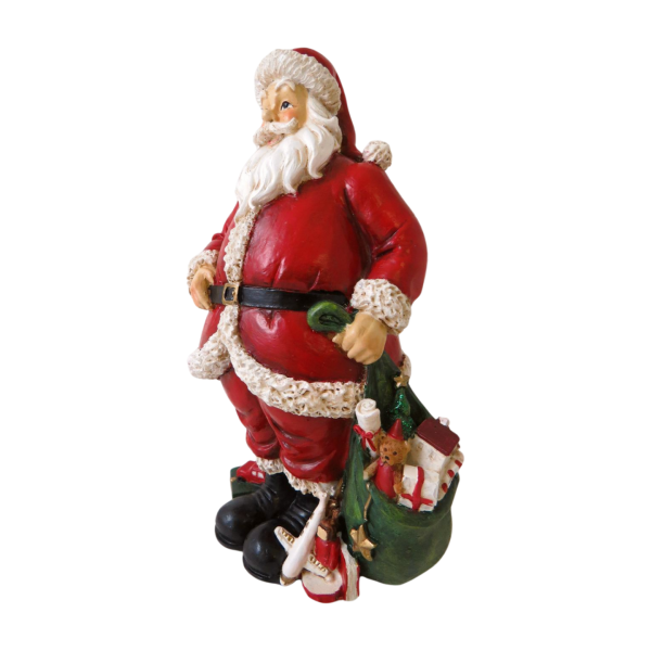 Resin Santa Ornament - Giftware Trading - Image 2