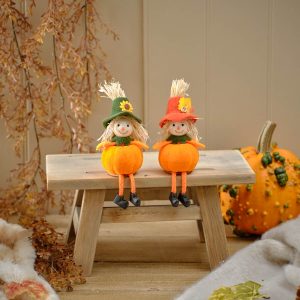 Sitting Scarecrow Decoration