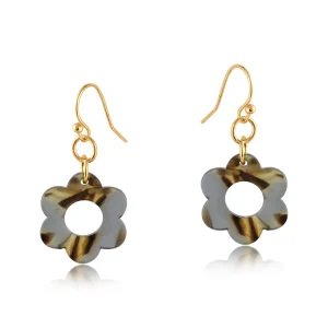 Fiona Floral Resin Earring