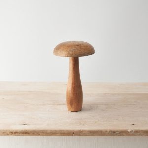 Rustic Wooden Mushroom