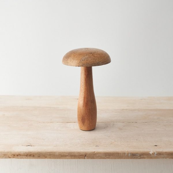 Rustic Wooden Mushroom