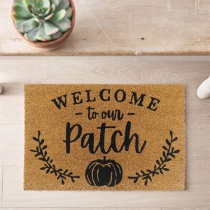 Autumn Pumpkin Doormat