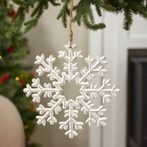 White Hanging Star