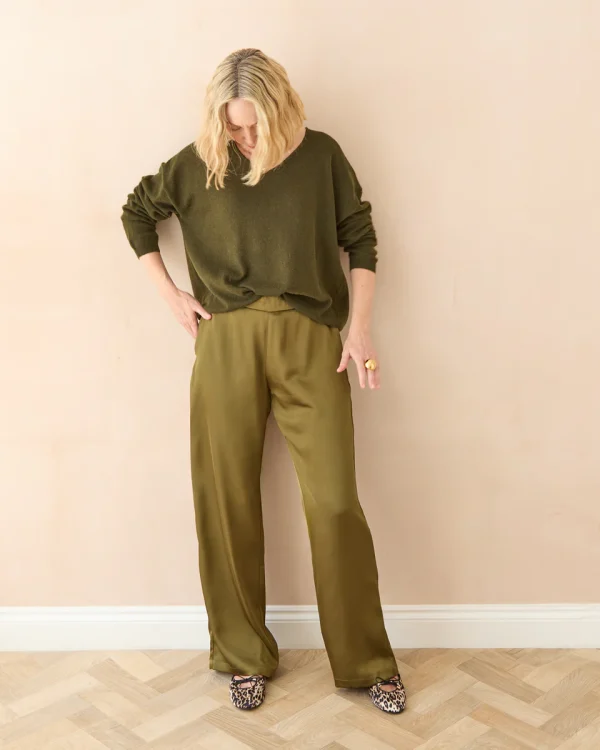 Dark Olive Lilly Jumper