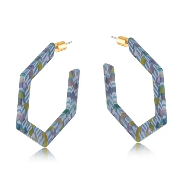 Marie Resin Statement Earrings