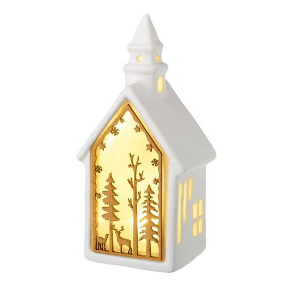 Woodland Ceramic Tealight Holder - Tall