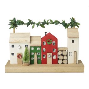 Festive Wooden Street - Lumber