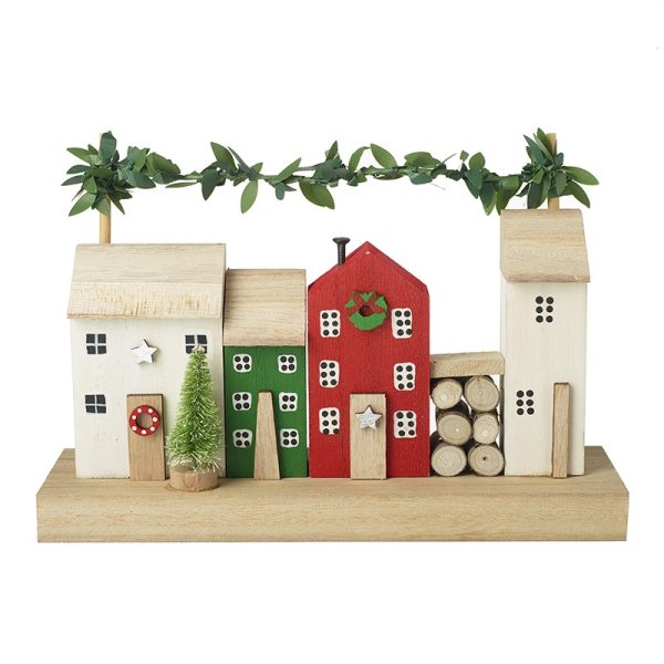 Festive Wooden Street - Lumber