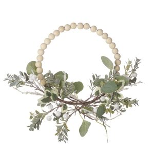 White Berries Wreath
