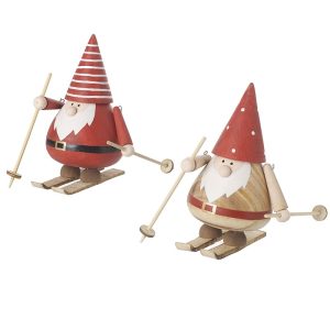 Wooden Santa Gonk