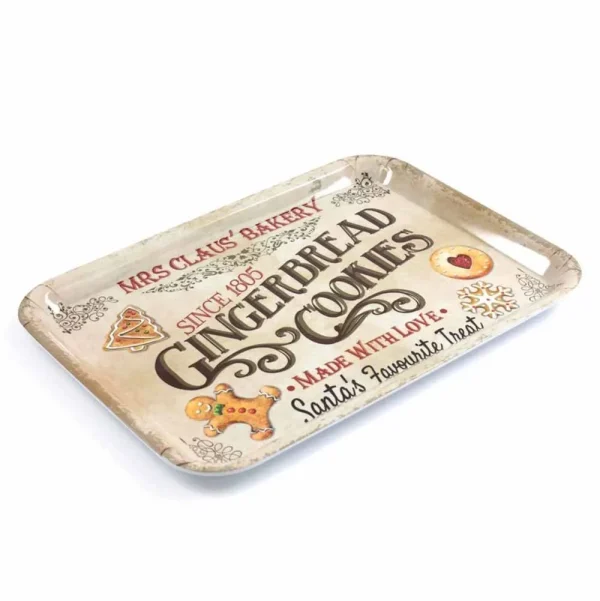 Christmas Gingerbread Tray