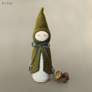 Olive Green Woodland Folk