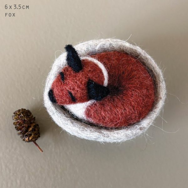 Needle Felted Fox