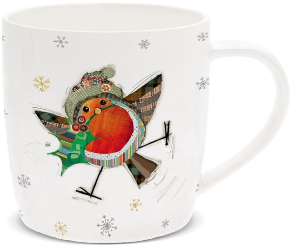 Bug Art China Robin Mug