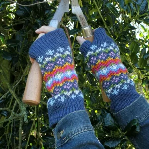 Fine Knit Clifden Wristwarmers