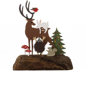 Metal Woodland Animals Ornament