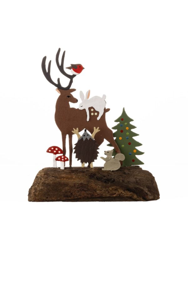Metal Woodland Animals Ornament
