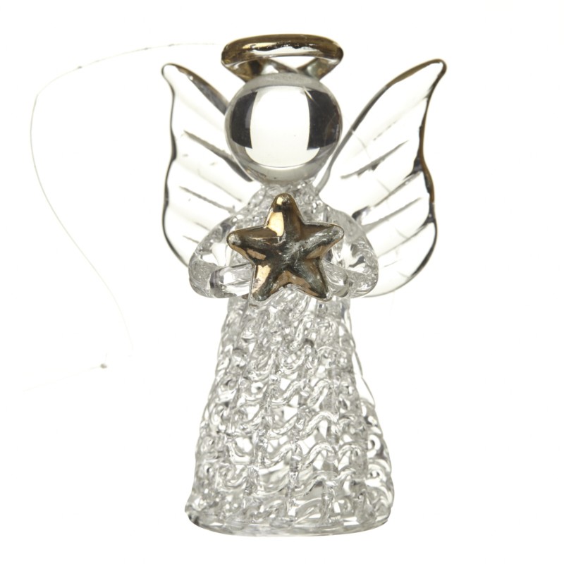 Hanging Glass Angel